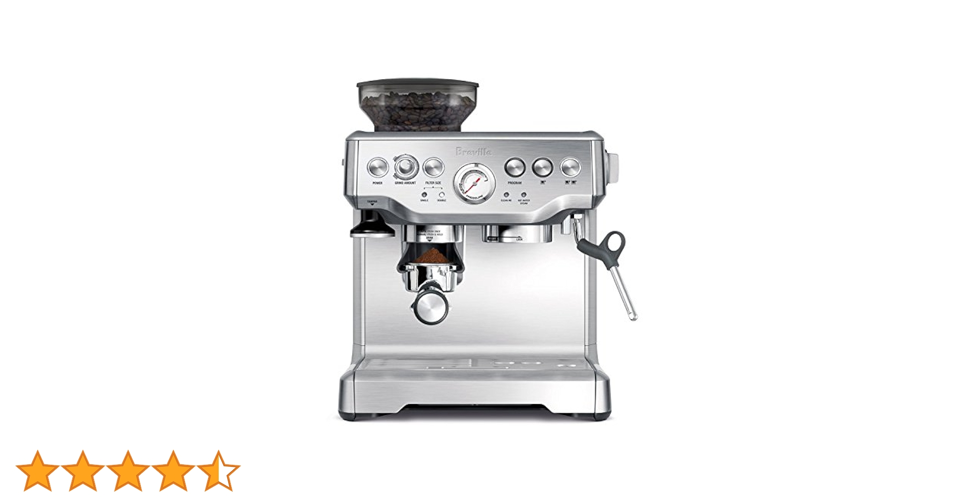 【値下げ】美品ブレビル　バリスタエクスプレス　BES870XLエスプレッソマシン Amazon | Breville バリスタエクスプレスコーヒーマシン RM